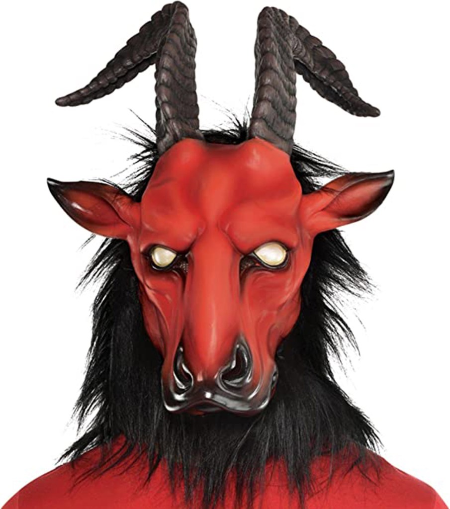 Red Devil Halloween Mask.